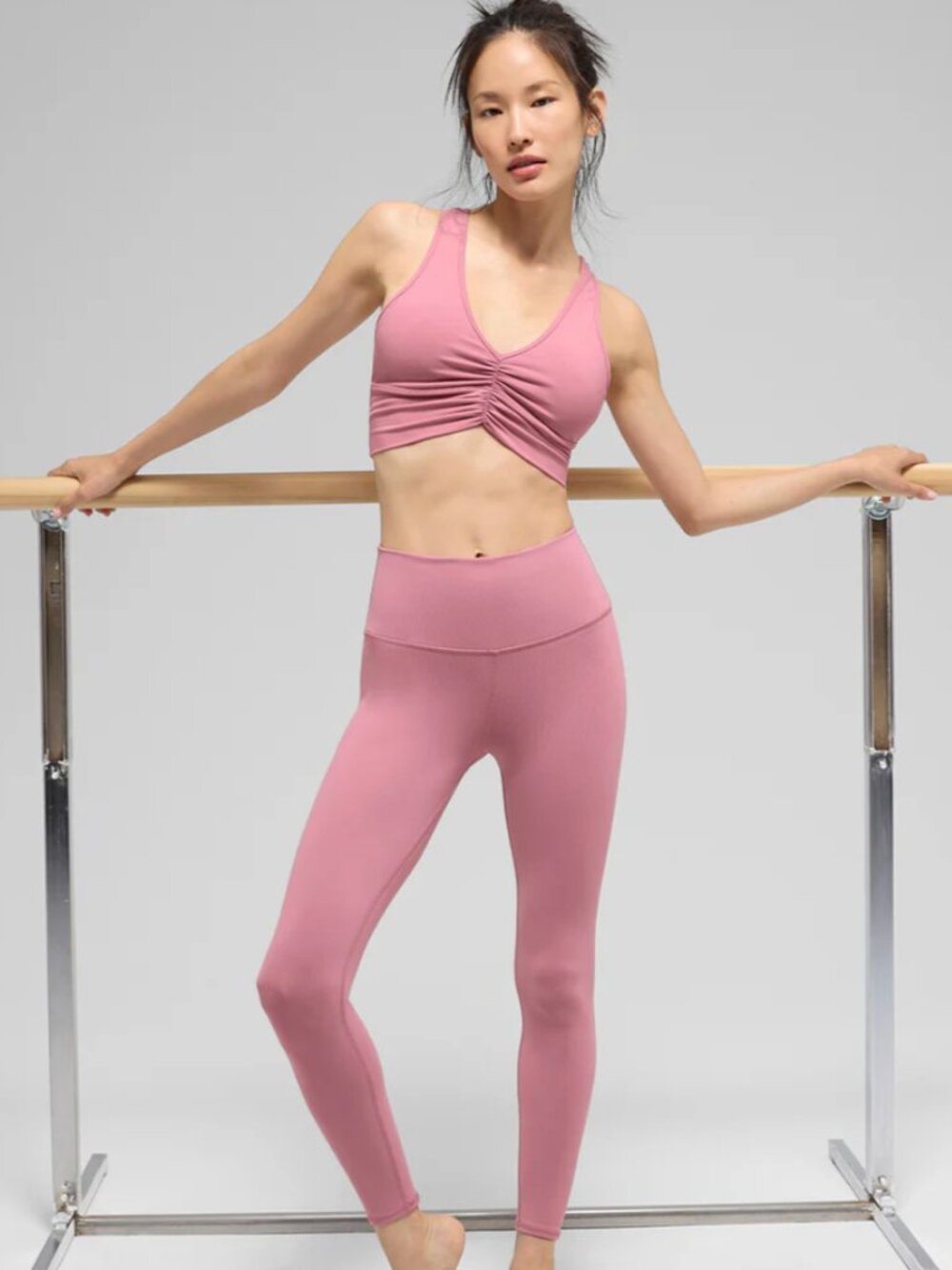 ALO HW 7/8 AirBrush Legging Pink Wild Rose Sz S NWT